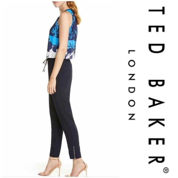 Ted Baker Smarah Bluebell Jumpsuit TB2 US6 NWT - Picture 7 of 9